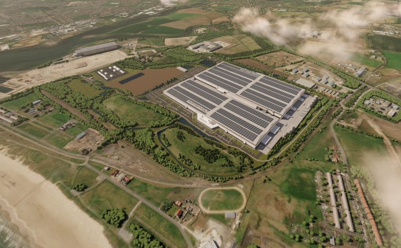 Norge lader opp Englands største batterifabrikk